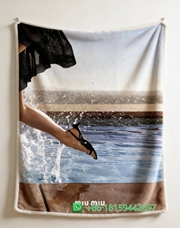 Miumiu Throw Blankets